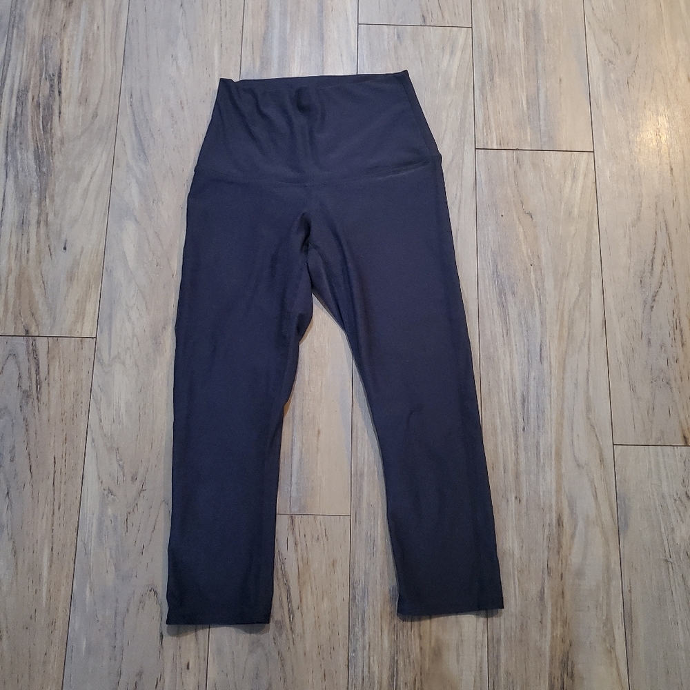 Tesla Grey Crop Legging XS